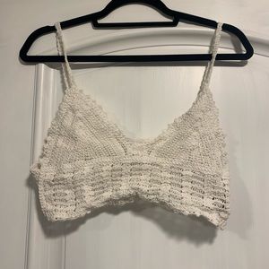 Princess Polly crochet crop top